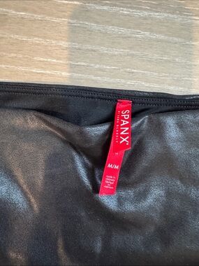 SPANX Leather Leggings